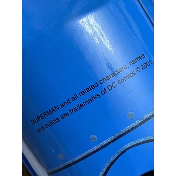 Superman Classic Rocket Tin Toy Friction Motor by Schylling 2001 NIB - Picture 4 of 12